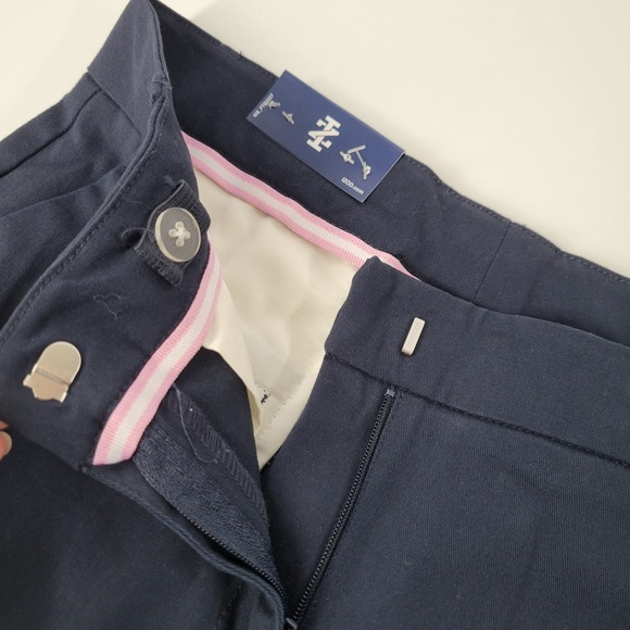 IZOD Approved Schoolwear Navy Blue Adjustable Waist School Pants Size 14 - Picture 5 of 6